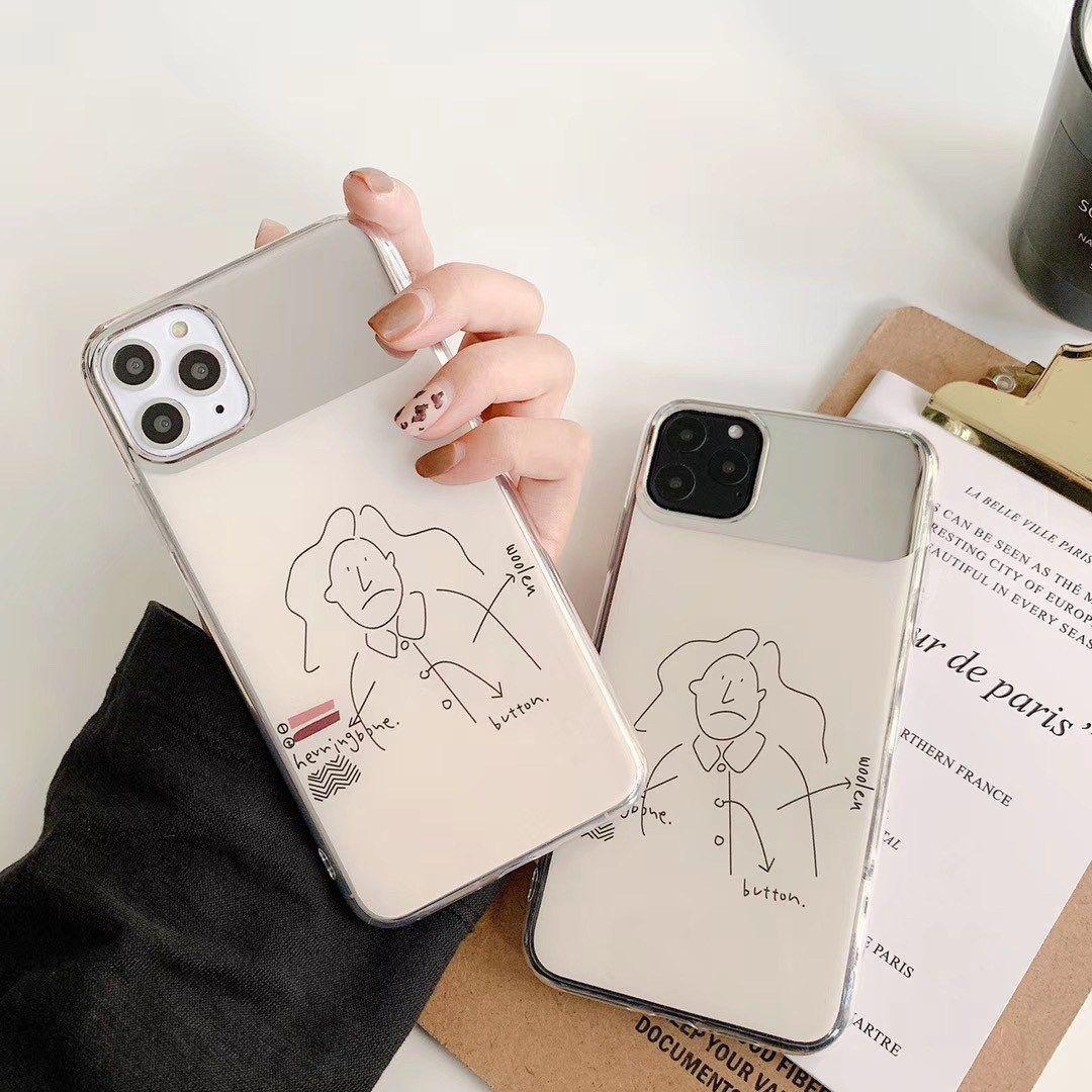 メルカリ 韓国スマホケース おしゃれ かわいい イラスト Iphone11 Iphone用ケース 870 中古や未使用のフリマ