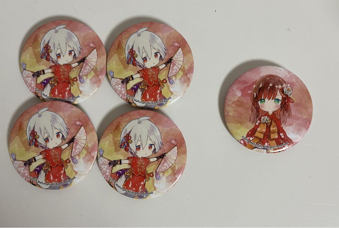 まふまふ 缶バッジ 曼珠沙華 名作 Mafumafu - Badge - Utaite (まふまふ(曼珠沙華