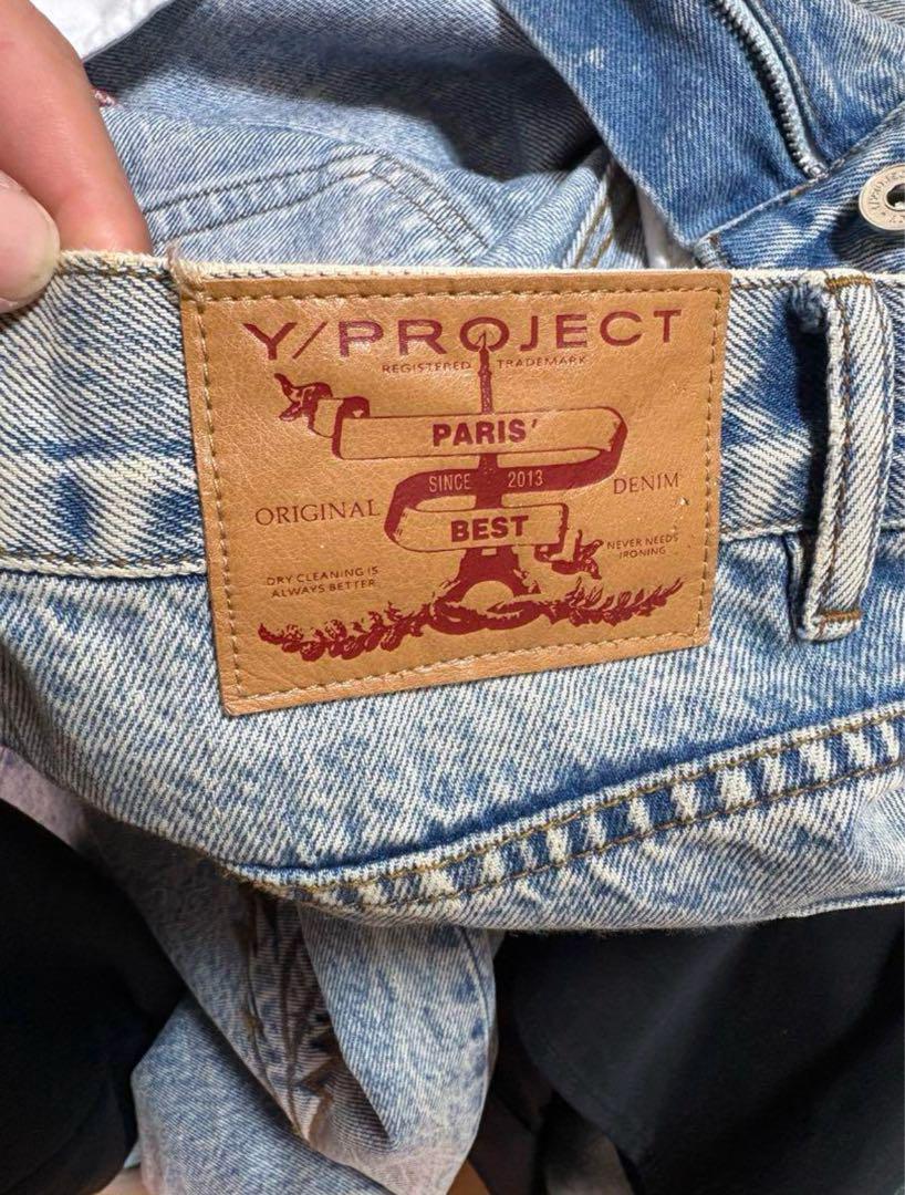 Y project cowboy cuff jeans