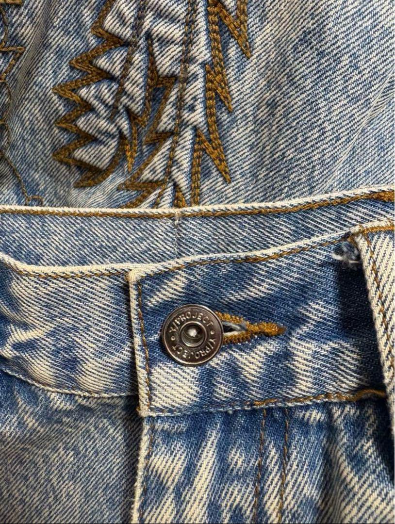Y project cowboy cuff jeans