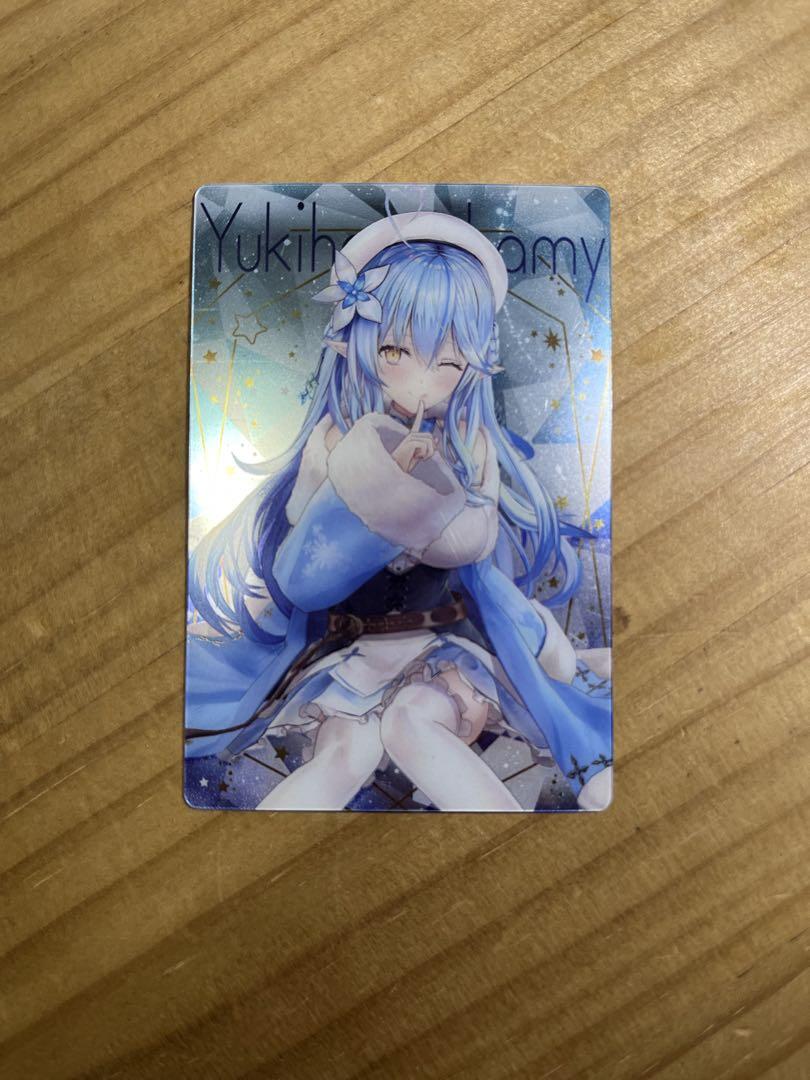 ホロライブ（雪花ラミィ）プロフィールカード - メルカリ
