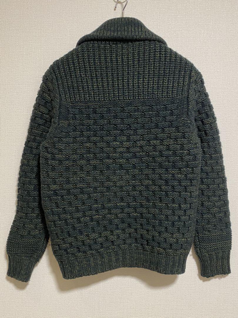 美品 ザノーネ　ショールカラーカーディガン　M(48)