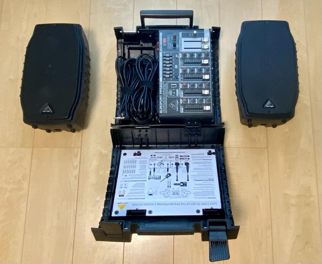 Behringer EUROPORT PPA2000BT ポータブルPAシステム