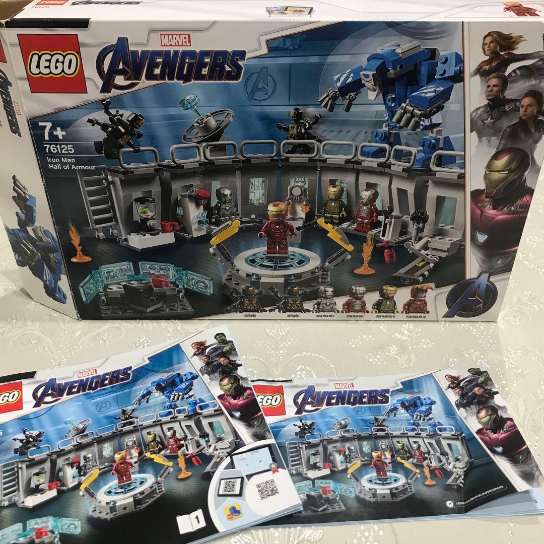 LEGO 76125 アイアンマン ホール オブ アーマー目立った傷や汚れなし