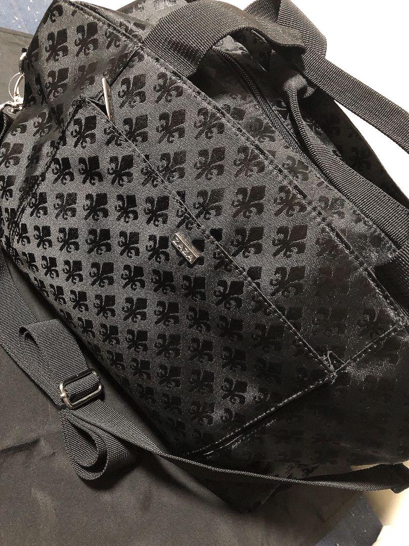 新品 フルール・ド・リス 総柄 ブラック ショルダーバッグ ユニセックス