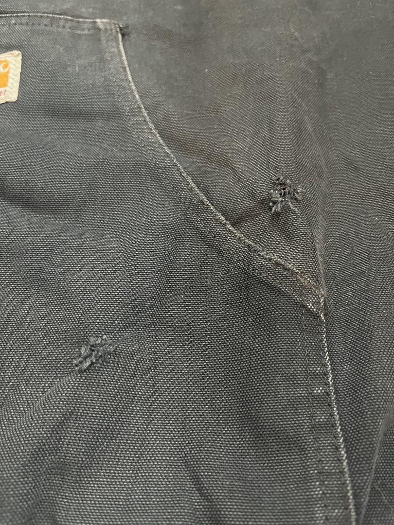 Carhartt アクティブジャケット ブラック フェード ダック地