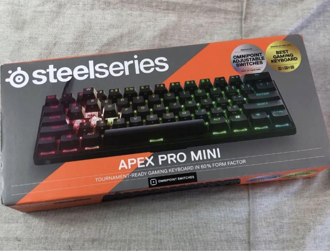 SteelSeries ゲーミングキーボード Apex Pro Mini 有線 殿堂 51.0%OFF
