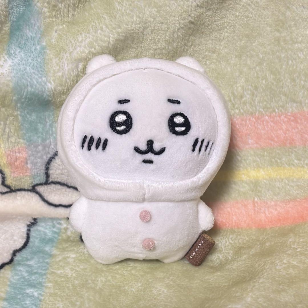 ちいかわ　ナガノのくまミニマスコット ナガノのくま ちいかわにかぶられたぷちミニマスコット（ちい