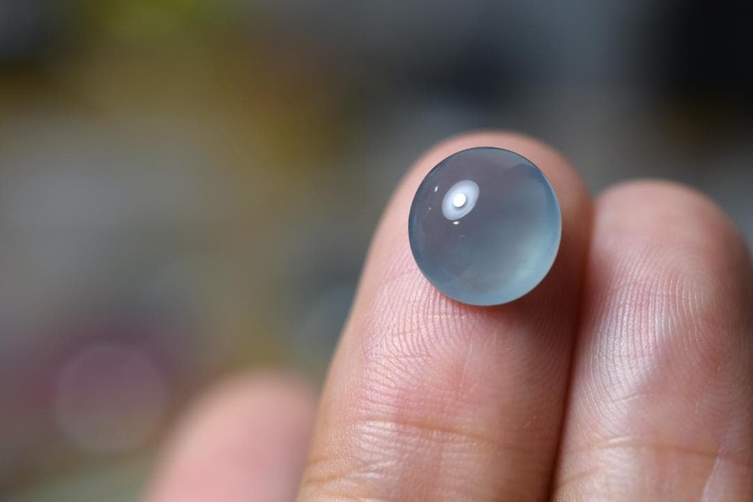 RS11-229宝石質 氷種 氷青色 グアテマラ産A貨本翡翠ルース硬玉ジェダイト