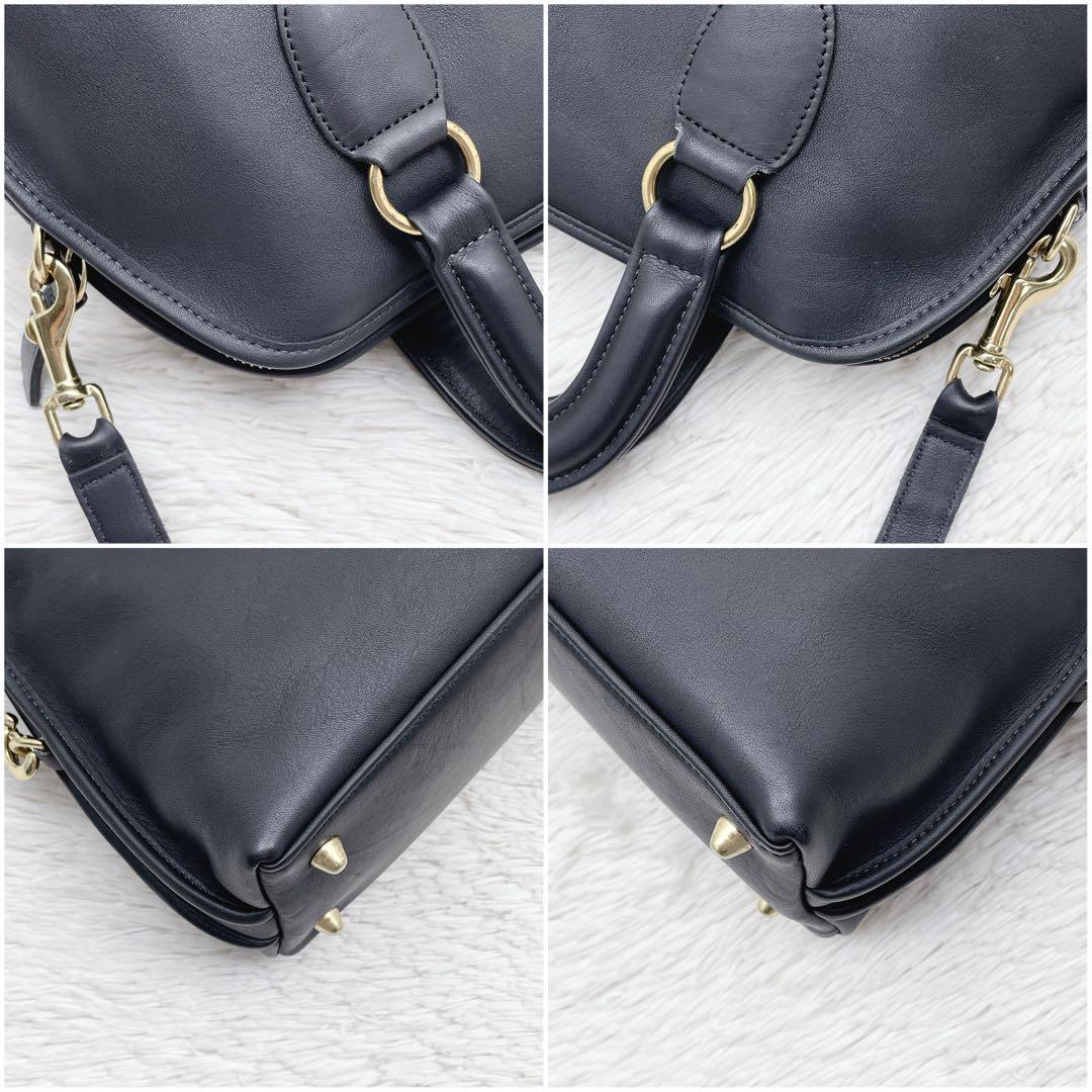 美品 COACH オールドコーチ 2WAY ショルダーバッグ USA製 レザー