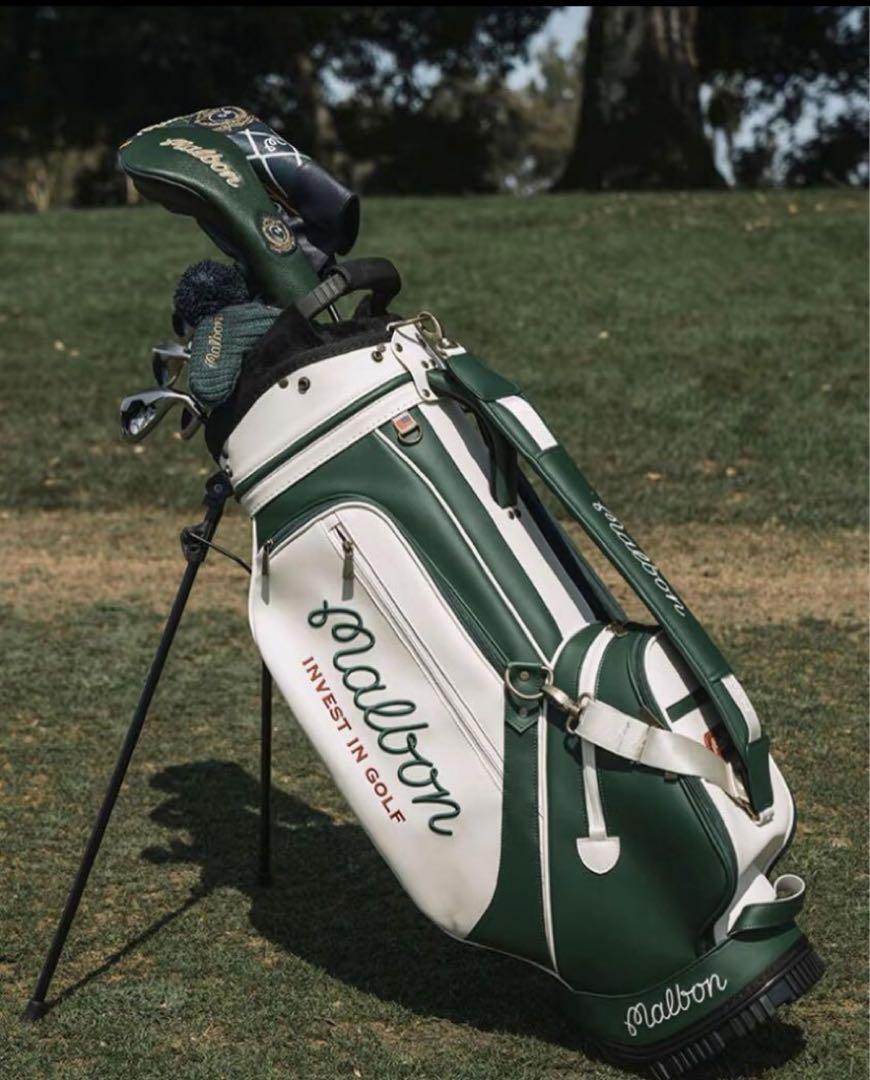 Malbon golf マルボンゴルフ キャディバッグ スタンドバッグ