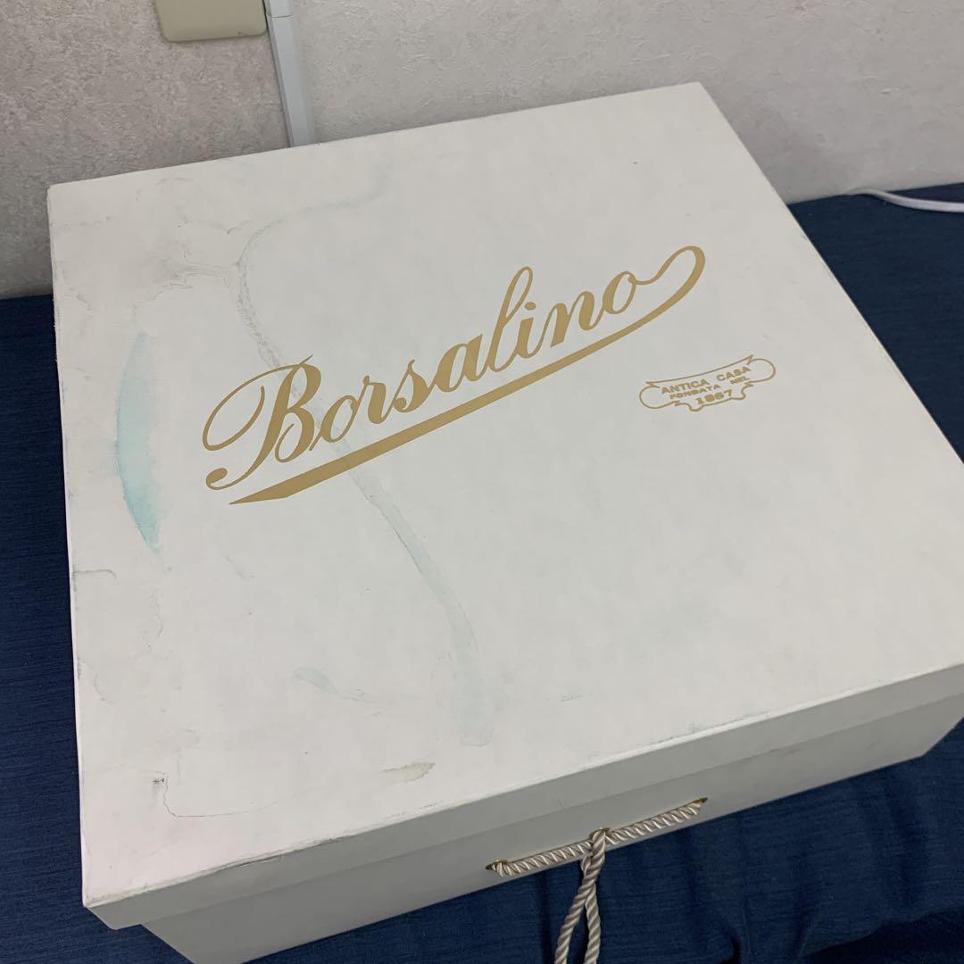 イタリア製 ボルサリーノ パナマハット 2点セット Borsalino 60