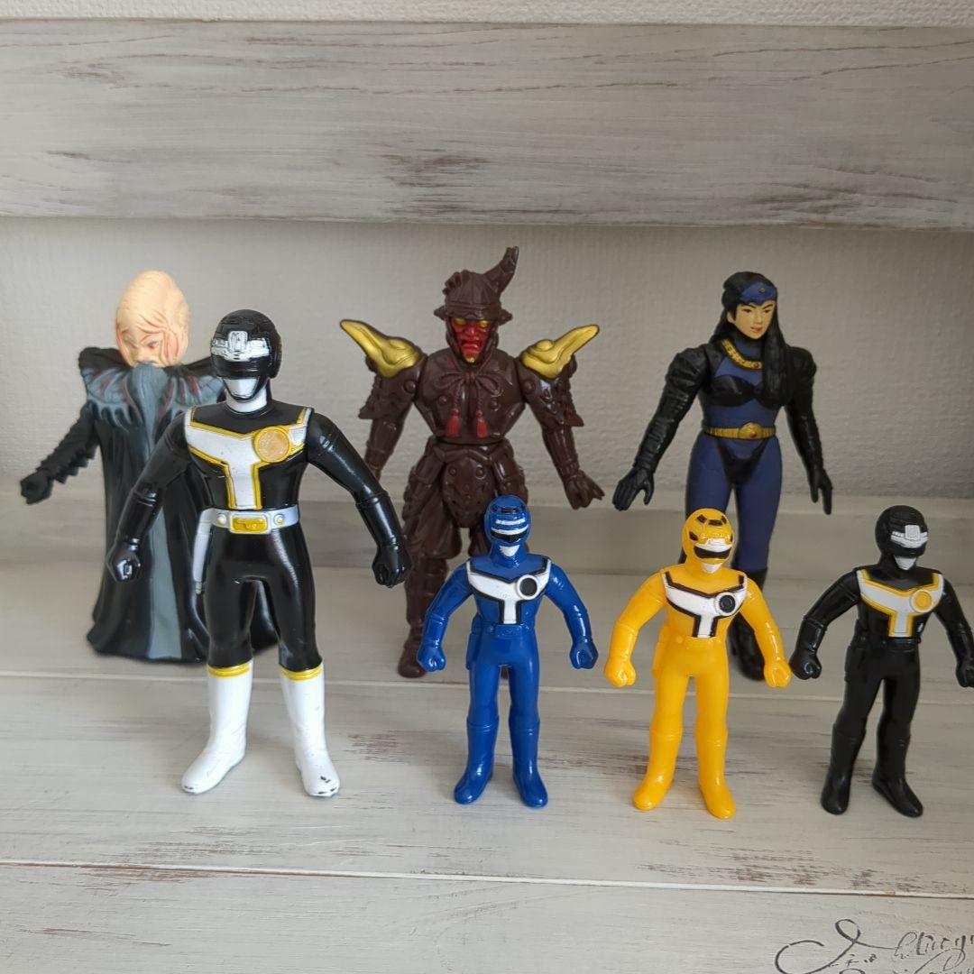 高速戦隊ターボレンジャー　ソフビ
