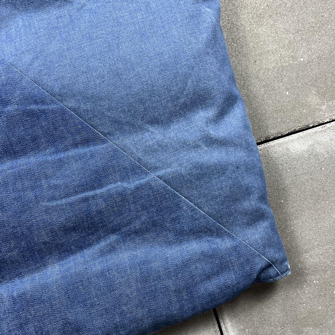 ジャケット・アウター n.hoolywood indigo denim down vest 40