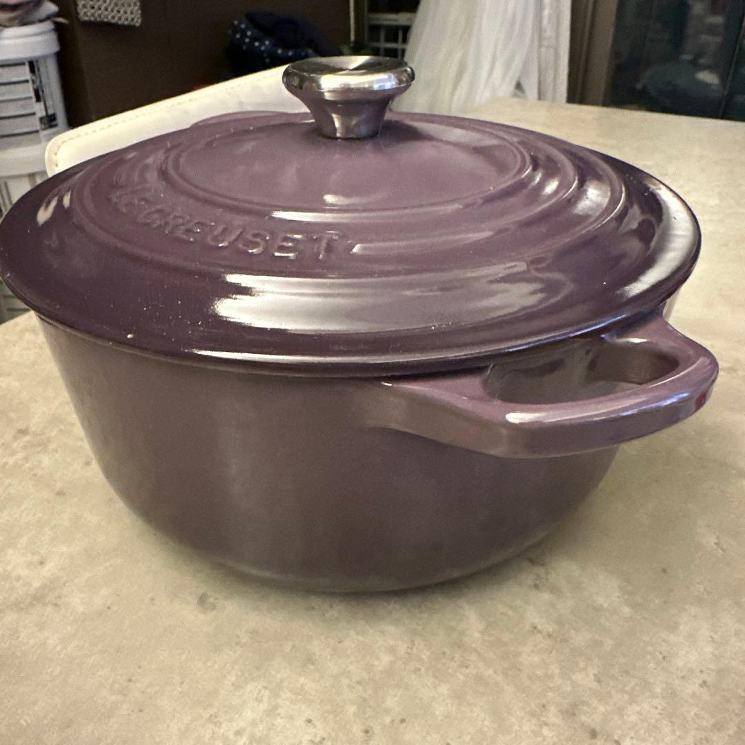 Le Creuset パープル 両手鍋 20cmLE CREUSET