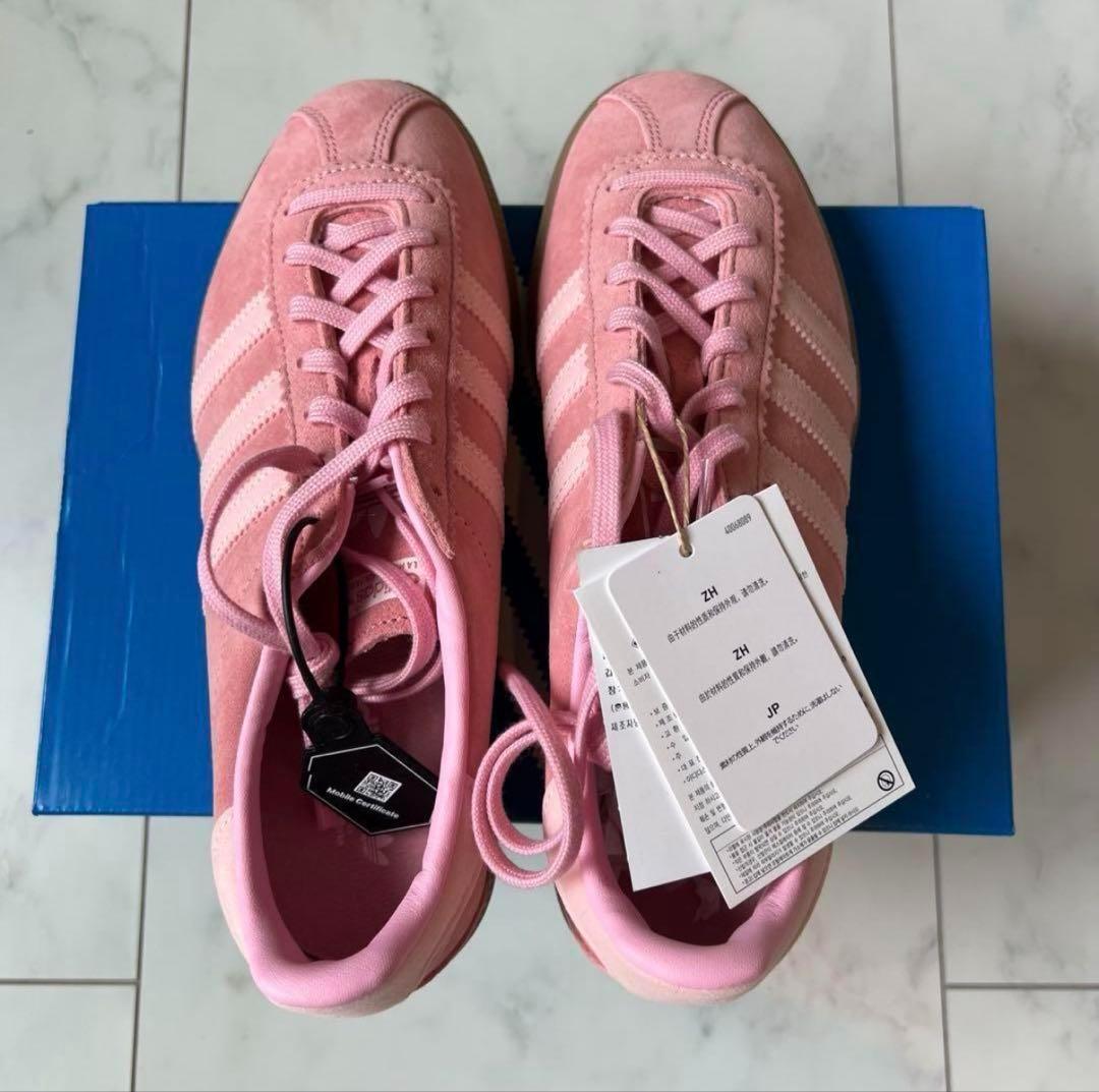 ラスト1点✨ 24cm　新品　アディダス　バミューダ ピンク