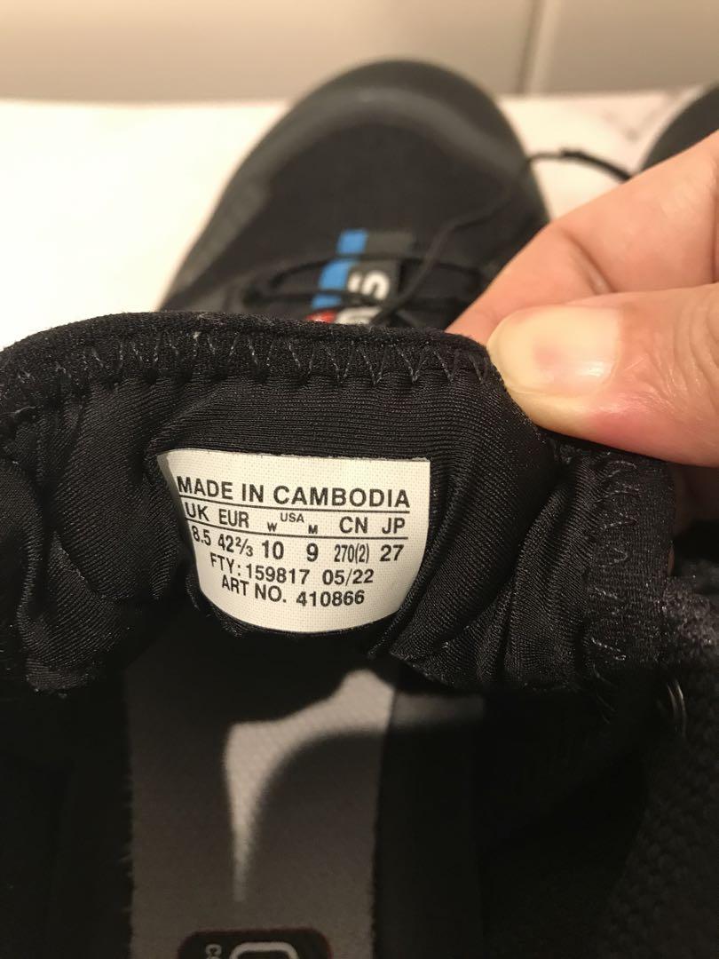 Salomon XT-6 Advanced Black サロモン 27cm 画像8