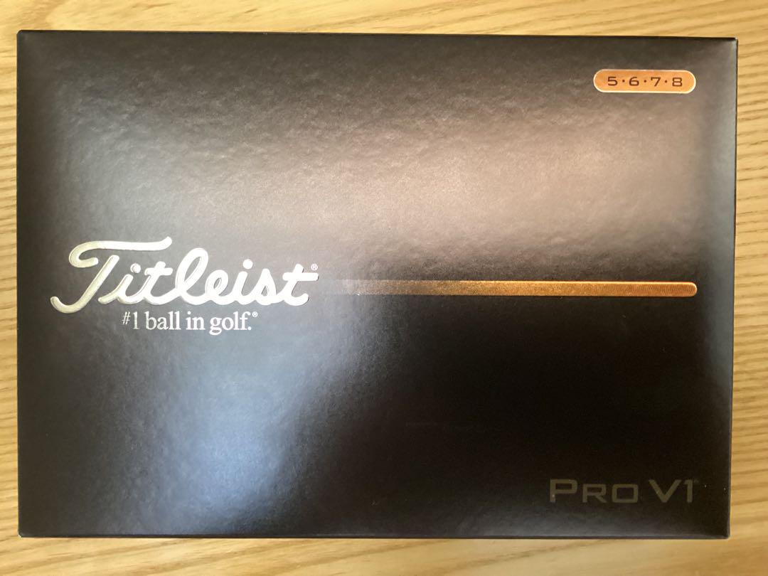 タイトリストPro V1 ゴルフボールハイナンバー 5,368円