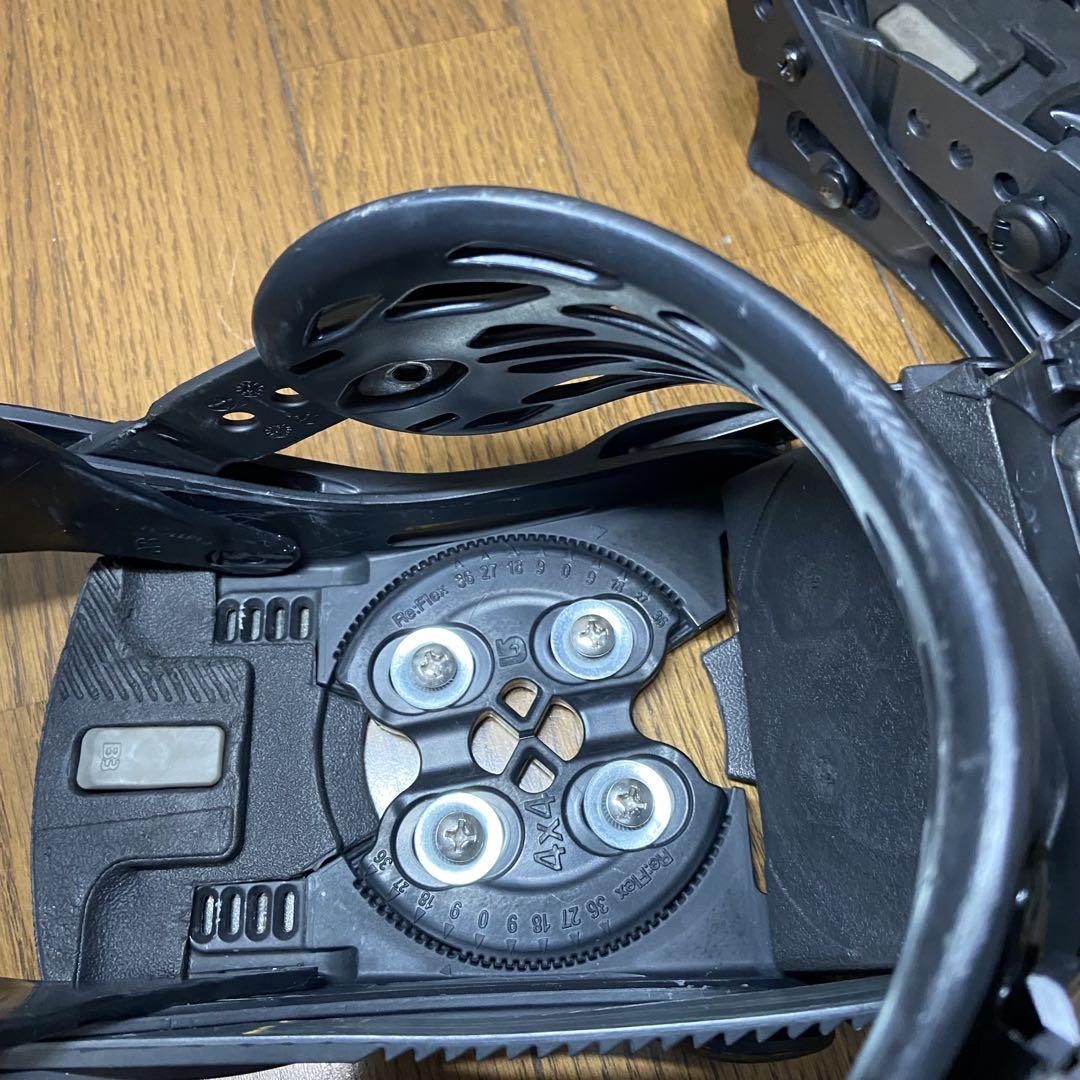 バートンburton カーテルCARTEL ブラック ビンディング　サイズS