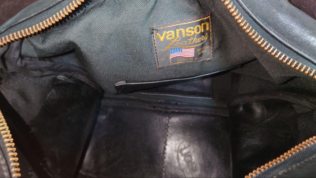 VANSON SBAG STAR BAG 別注 ブルー ワンスター バッグ