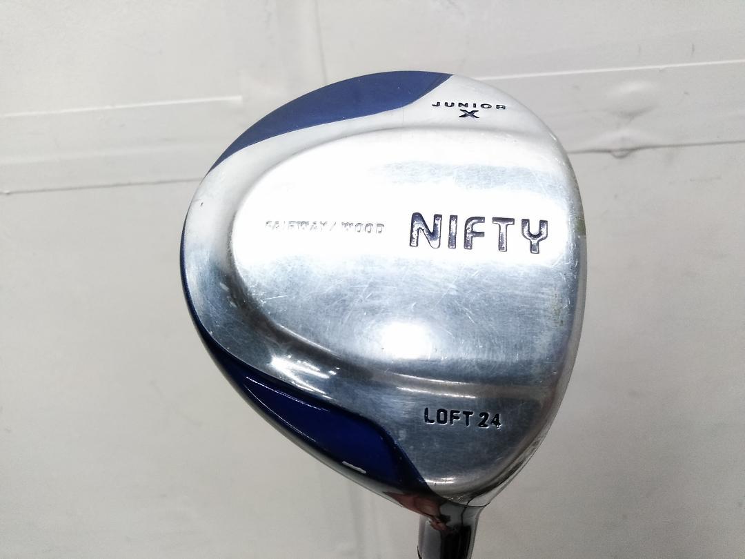 NIFTY JUNIOR X ジュニア ゴルフクラブ5本セット キャディバッグ