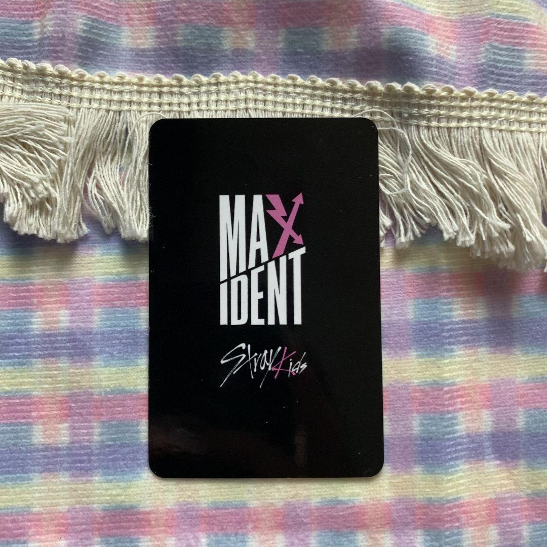 StrayKids サノク 限定 トレカ 公開放送 バンチャン MAXIDENT