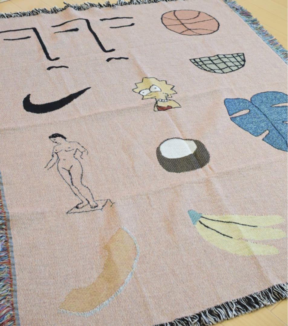美品 Mini Blanket bfgf WWA ラグ commune（bfgf mini