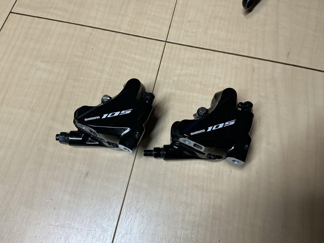 Shimano R7020 105 油圧式stiレバー、ブレーキキャリパーセット