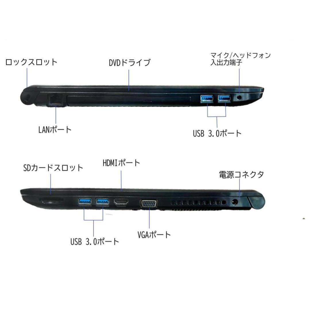 【美品】薄型Core-i5第7世代/8GB/SSD512GB r T002