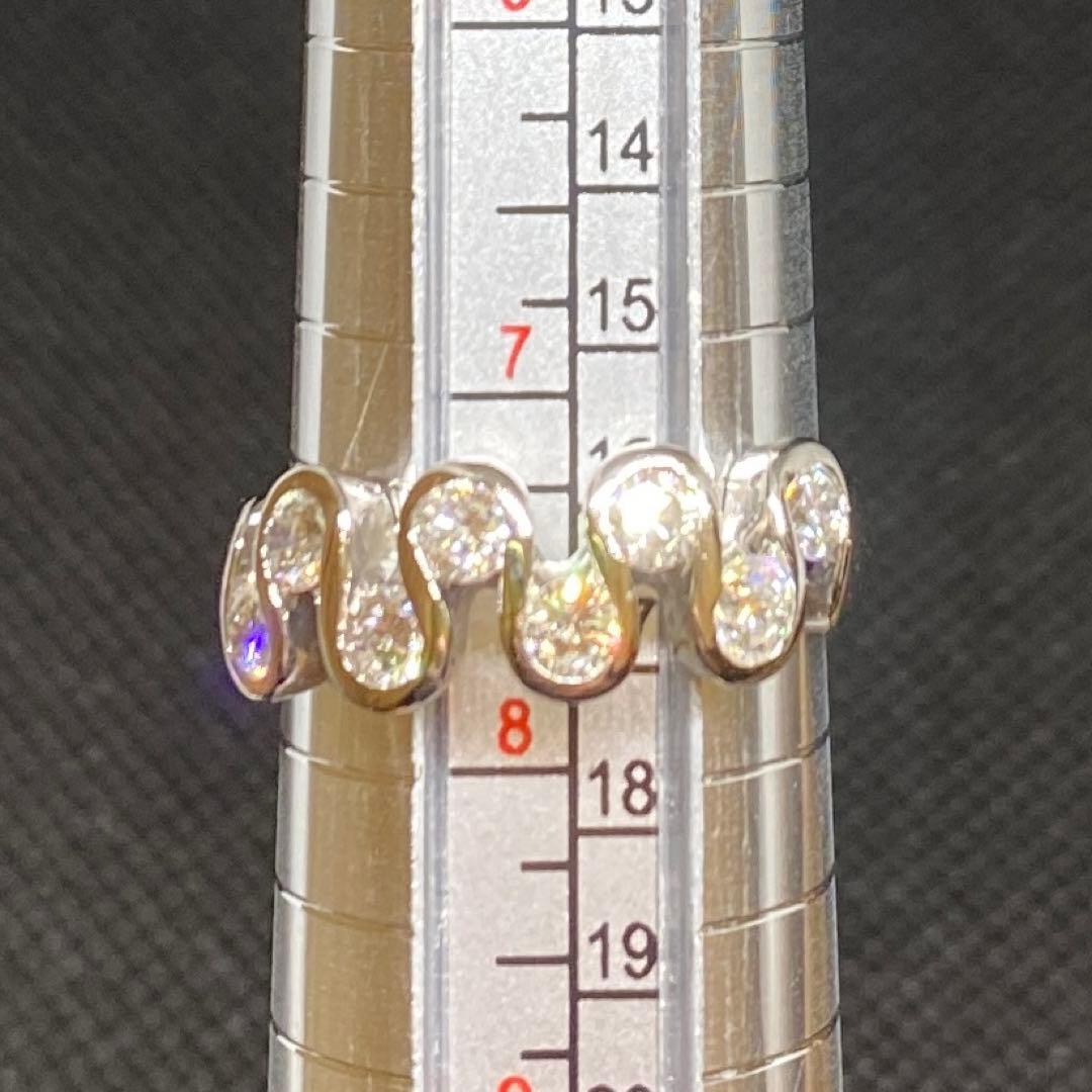 即納大特価】 新品仕上げ済み 大粒 メレ ダイヤモンドリング - www