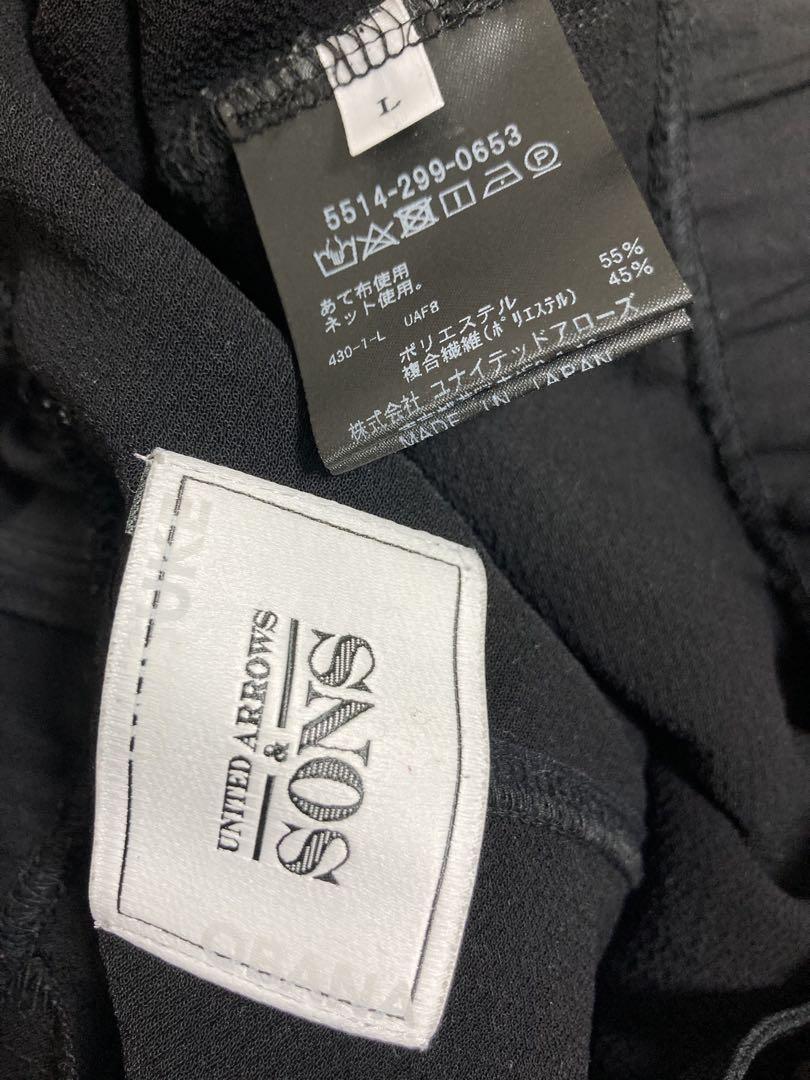 (けんさん専用)UNITED ARROWS & SONS ブラックパンツ