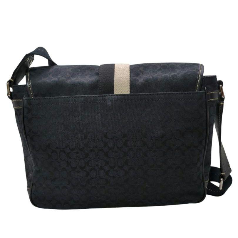 COACH 　コーチ　メッセンジャーバッグ 　ショルダー　メンズ　黒