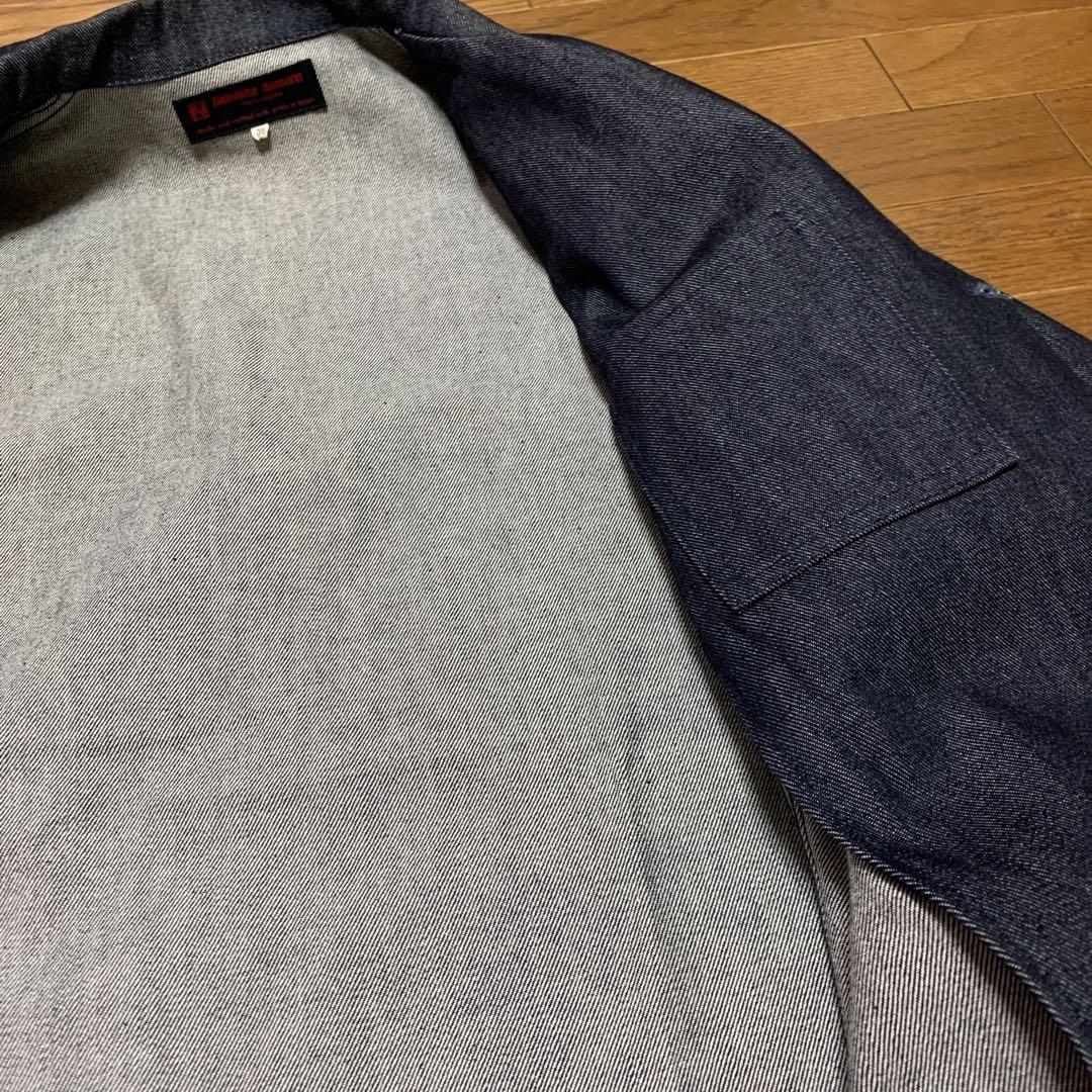 EVISU テーラードジャケット　初期　YAMANE カモメ刺繍　エルボーパッチ