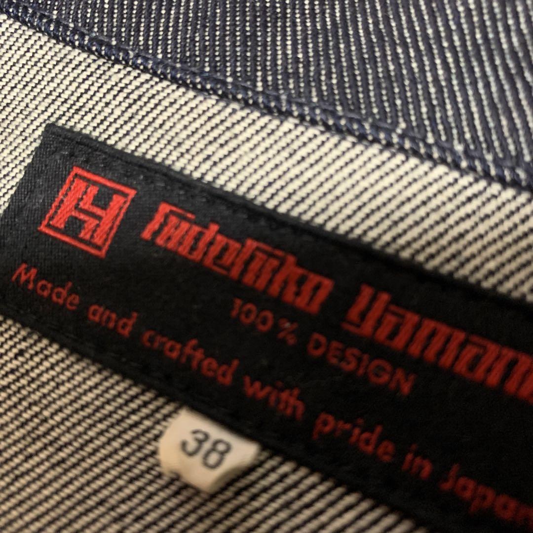 EVISU テーラードジャケット　初期　YAMANE カモメ刺繍　エルボーパッチ