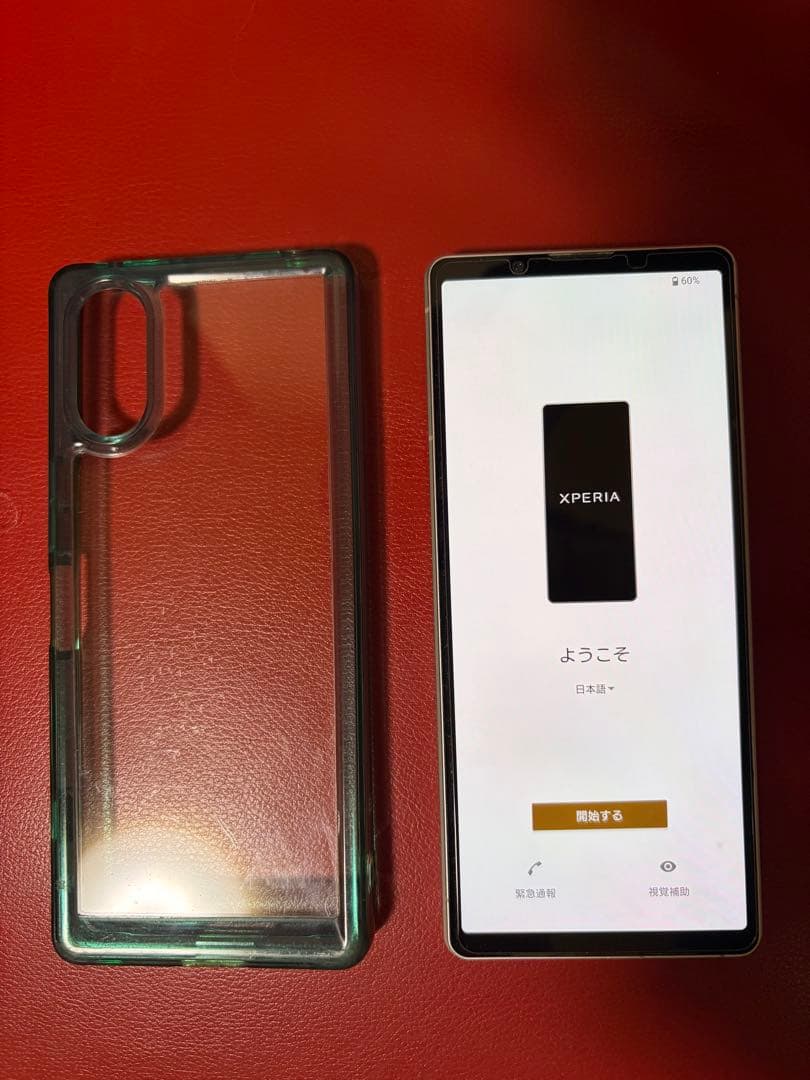 Xperia5 Ⅴ 本体 docomo版 おまけケース付き目立った傷や汚れなし