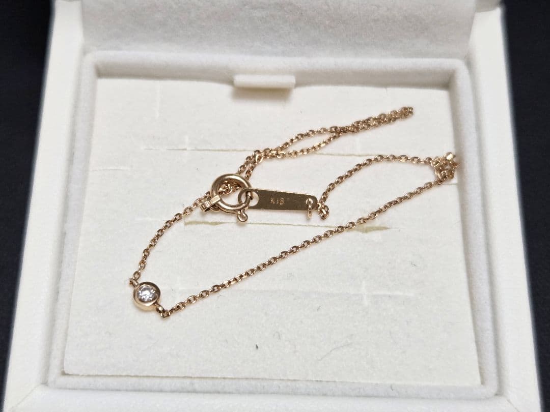 canal 4℃　ピンクゴールド　K18ブレスレット　ダイヤモンド