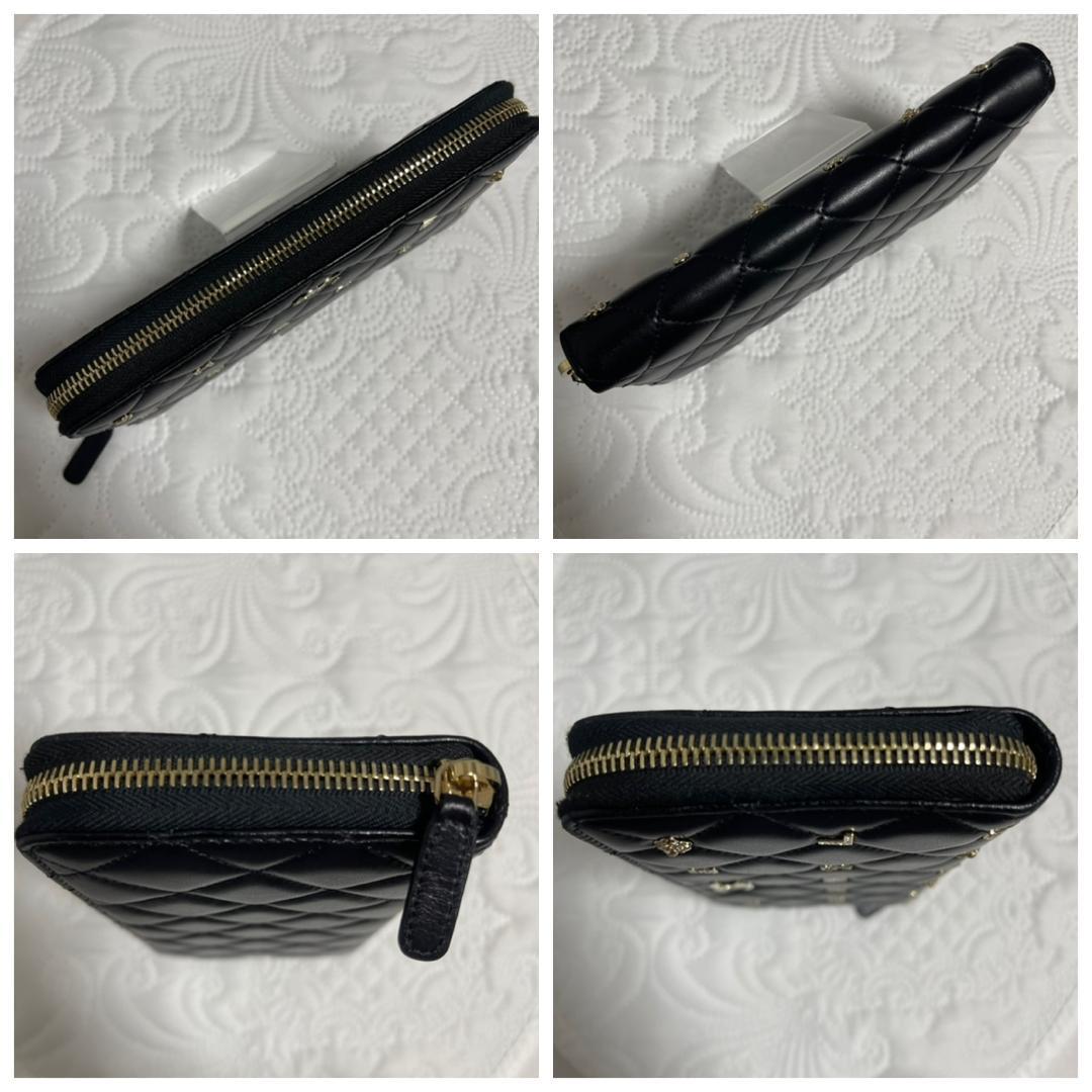 2518】CHANEL ✴︎ シャネル ラッキーチャーム ラウンド 長財布