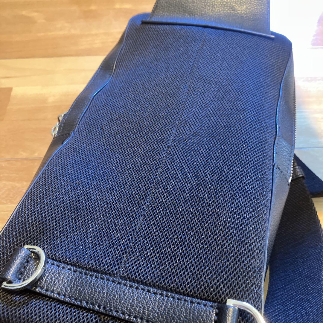 Paul Smith ボディバッグ　ブラック　レザー