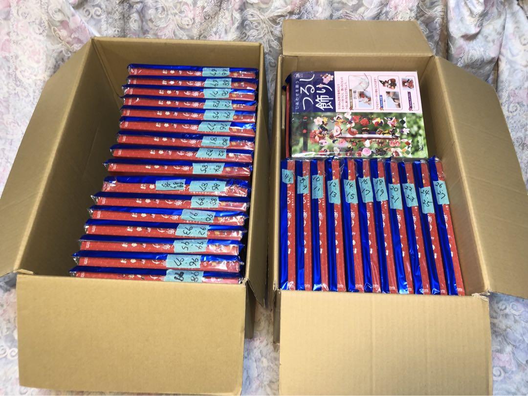 つるし飾り　アシェット創刊号から99号まで