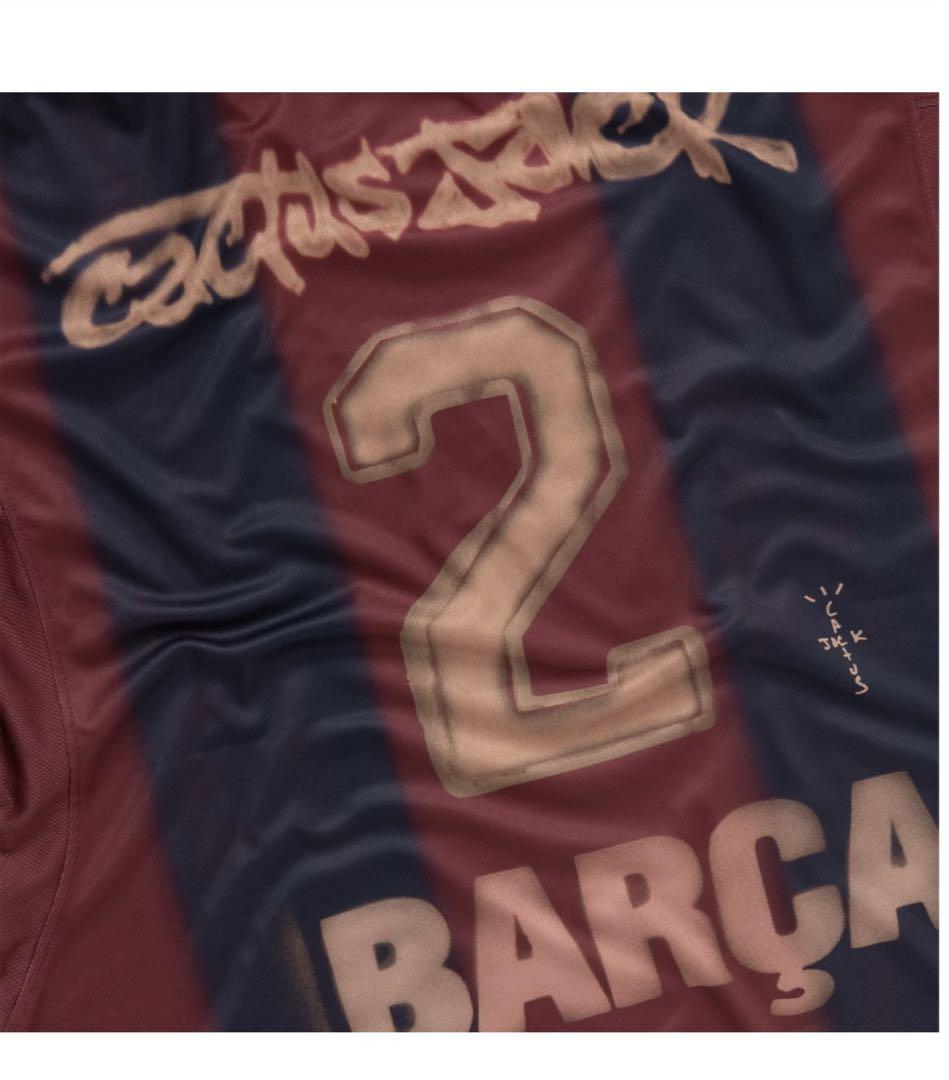 ウェア CJ X NIKE X FC BARCELONA RETRO 2000/01XL CJ X NIKE X FC BARCELONA RETRO 2000/01 HOME SKELETON JERSEY