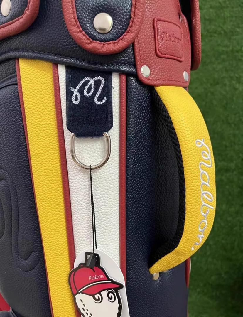 【人気】Malbon Golf マルボン スタンド式ゴルフキャディバッグ 軽量