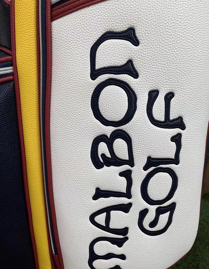 【人気】Malbon Golf マルボン スタンド式ゴルフキャディバッグ 軽量
