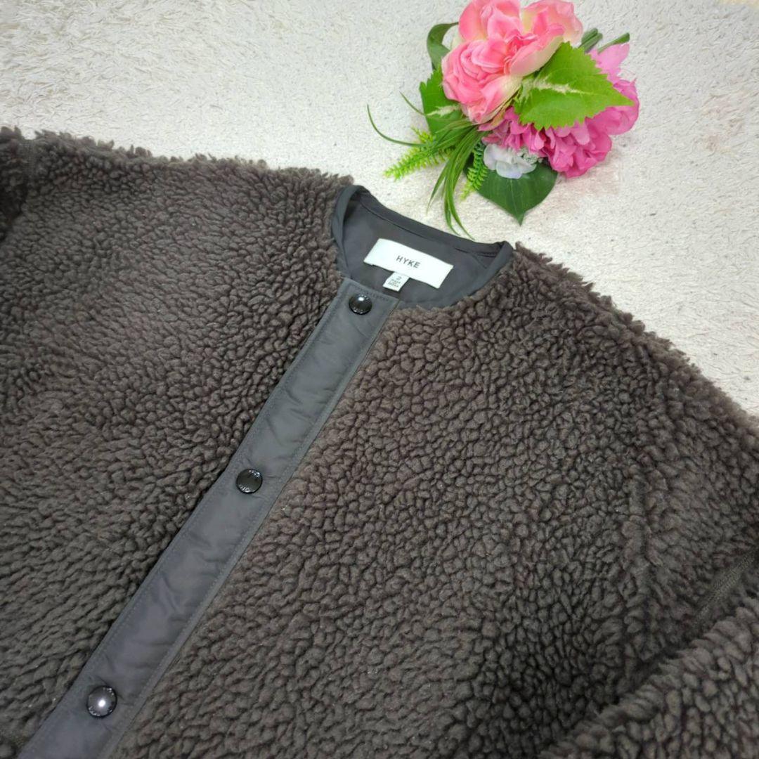 HYKE/ハイク】FAUX SHEARLING JACKET【買取入荷情報