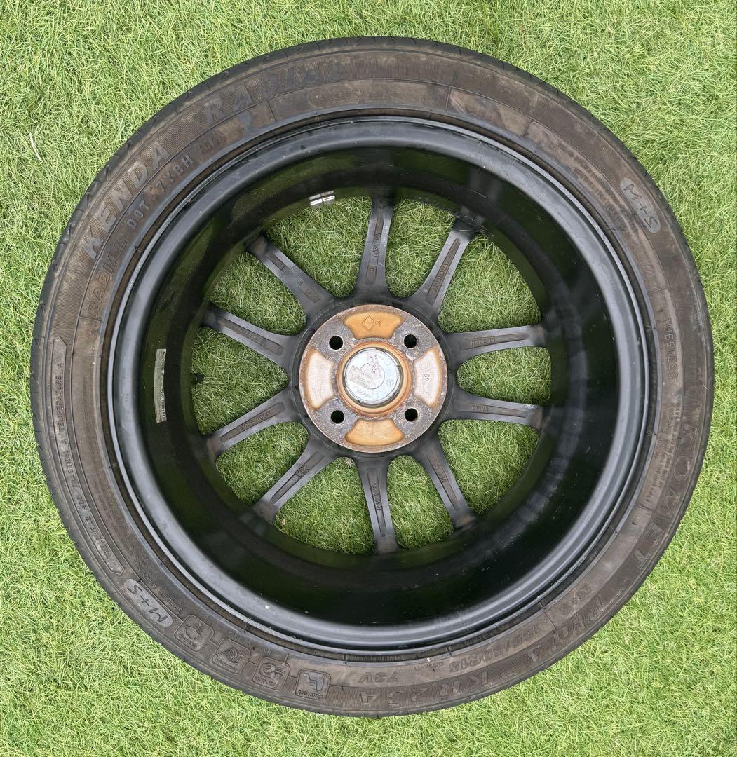 15インチ ホイール ABACHRO タイヤ　165/50r15 4本セット