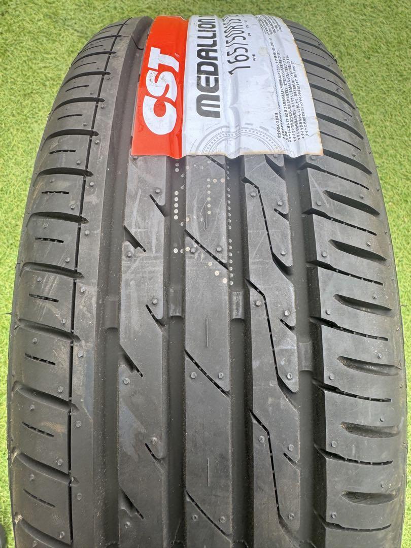 15インチ ホイール ABACHRO タイヤ　165/50r15 4本セット