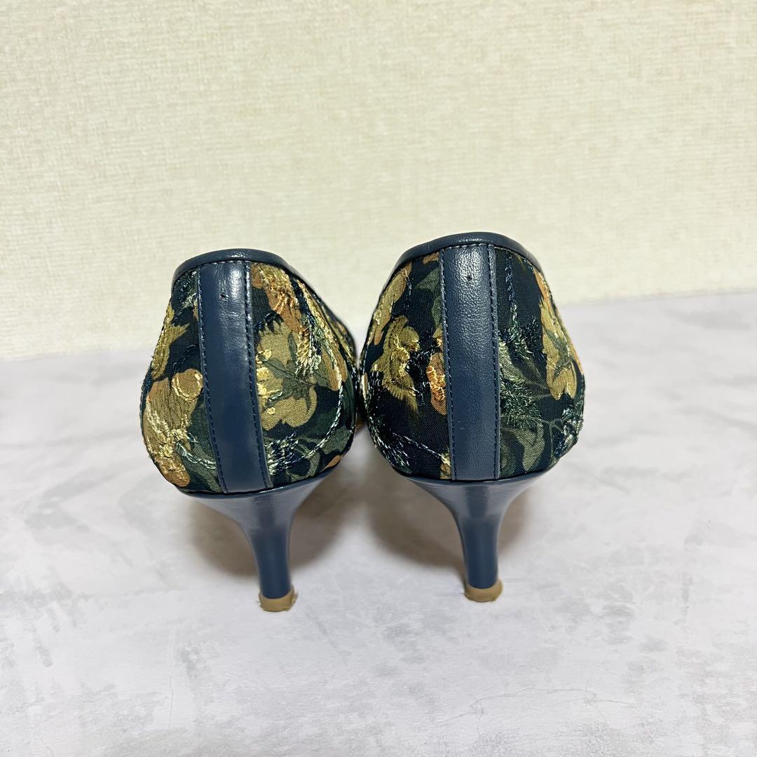 ❣️美品❣️DIANA ダイアナ パンプス 絵画 ポインテッドトゥ