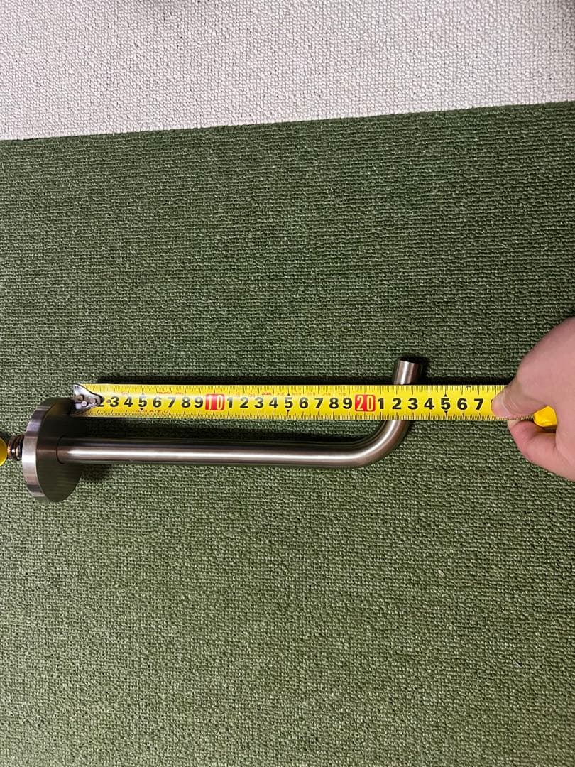 [未使用・若干傷あり]Paffoni LIGHT 壁付け水栓 シングルレバー