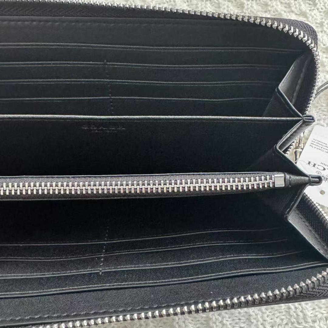 新品 COACH 長財布 C4452 ロング ジップアラウンド ウォレット