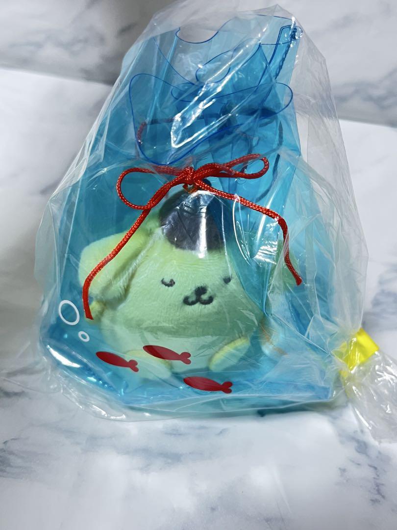 匿名発送】ポムポムプリン 屋台マスコット 金魚すくい 3点セット
