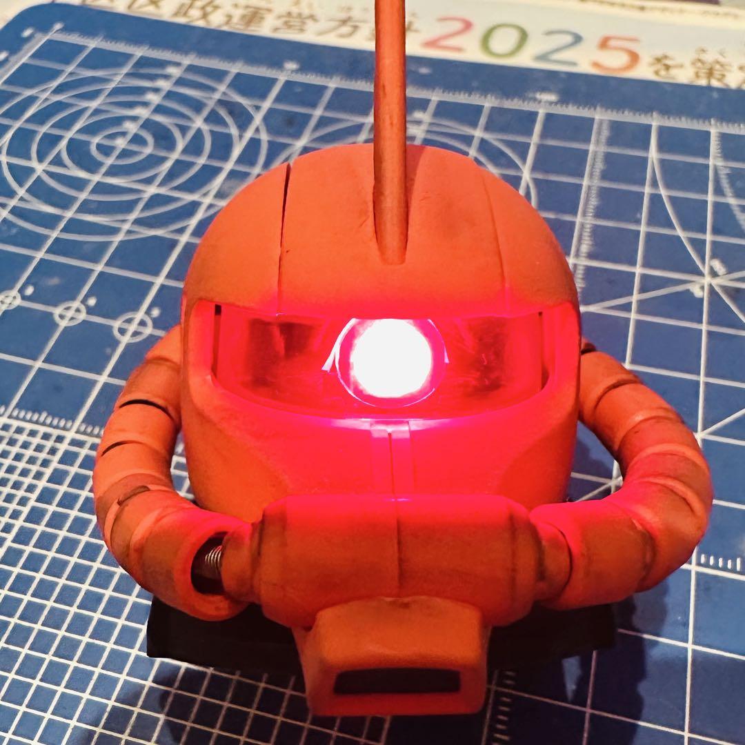 バンダイ　PG 1/60 シャア専用ザクⅡ 完成品
